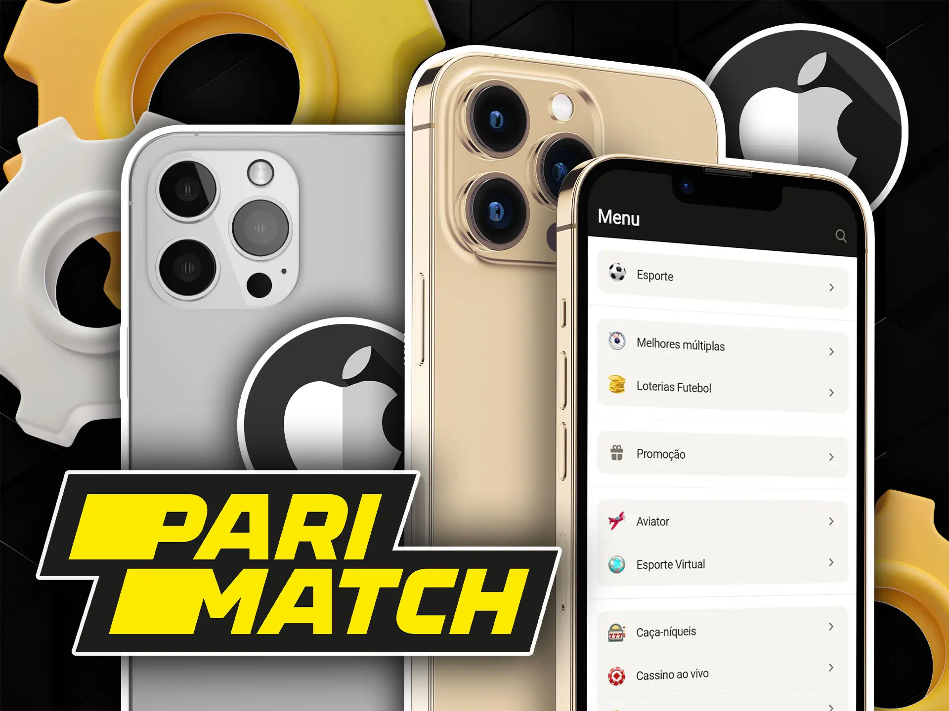 Aposte e ganhe com o aplicativo Parimatch iOS.