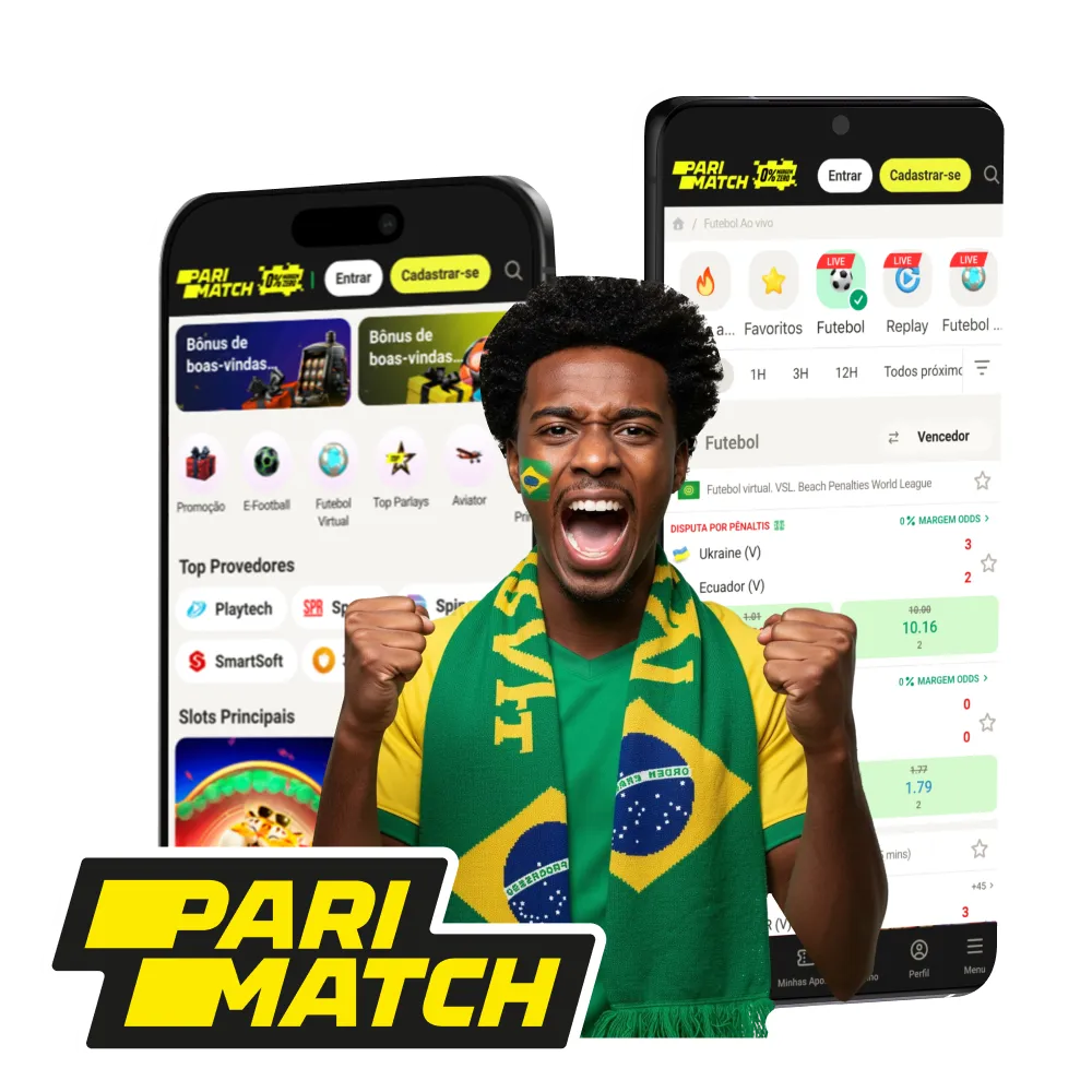 Baixe o APK Parimatch no seu dispositivo móvel Android ou iOS.