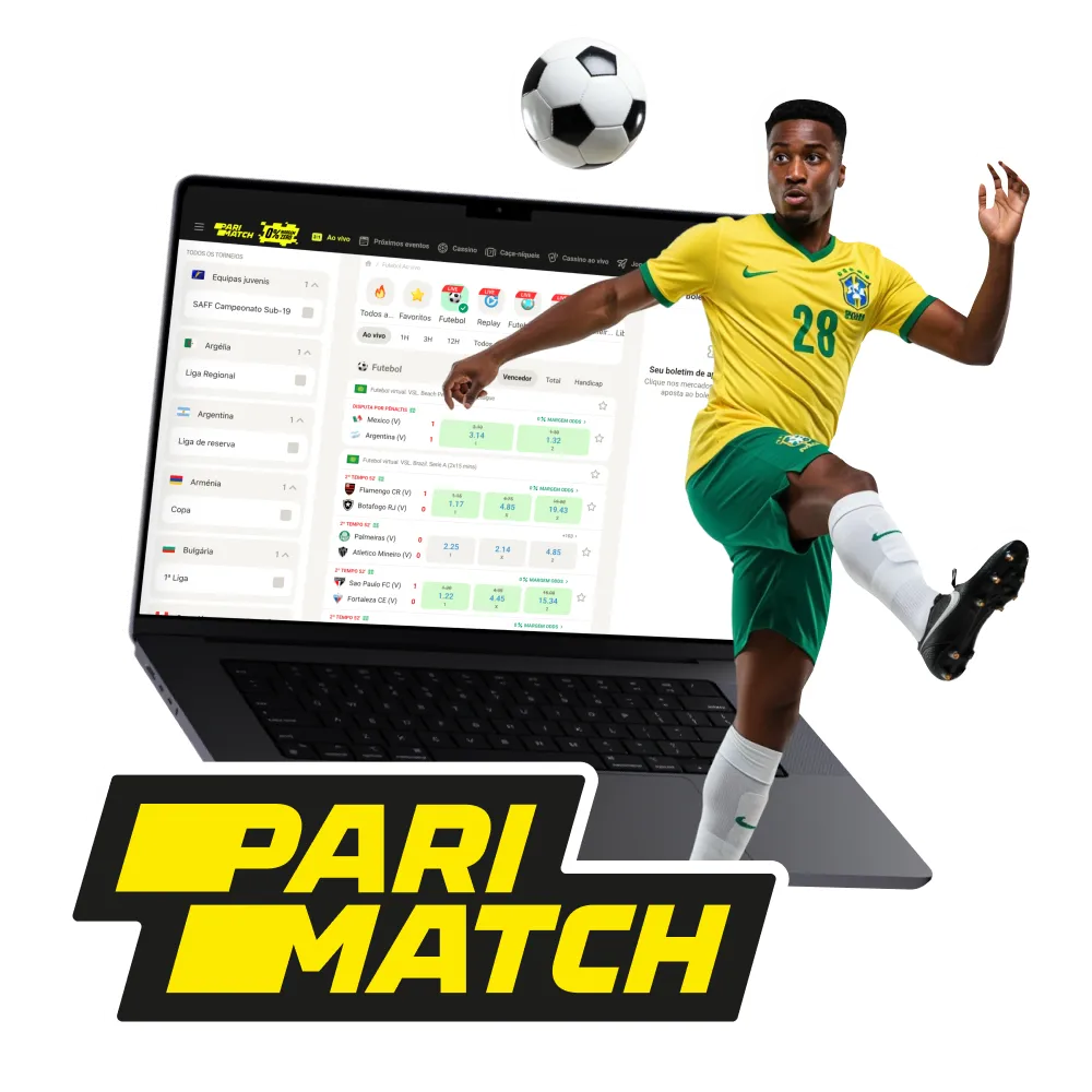 Aposte e jogue com a empresa de apostas Parimatch Brasil.