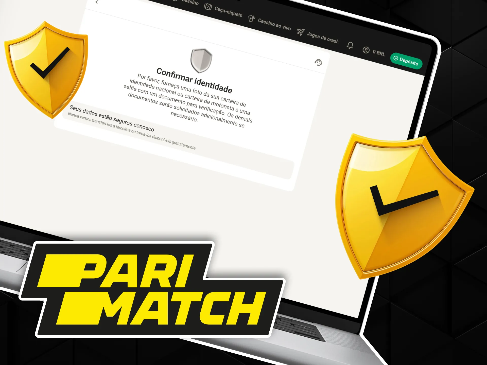 Verifique sua conta Parimatch e comece a apostar hoje.