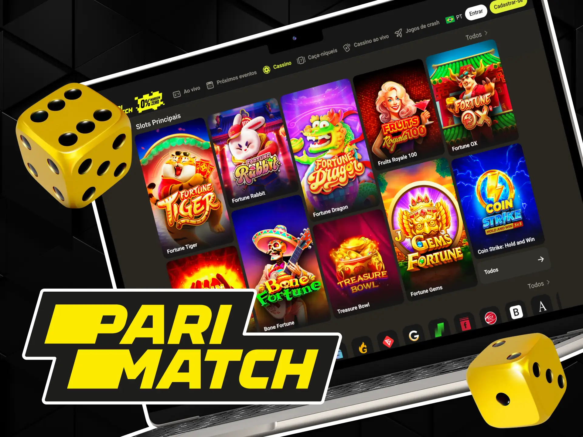 Parimatch Brasil tiene la mejor colección de apuestas.