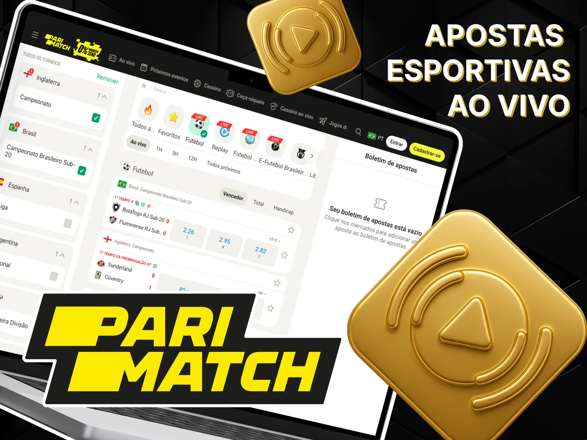 Vive y disfruta de las apuestas en vivo en Parimatch.
