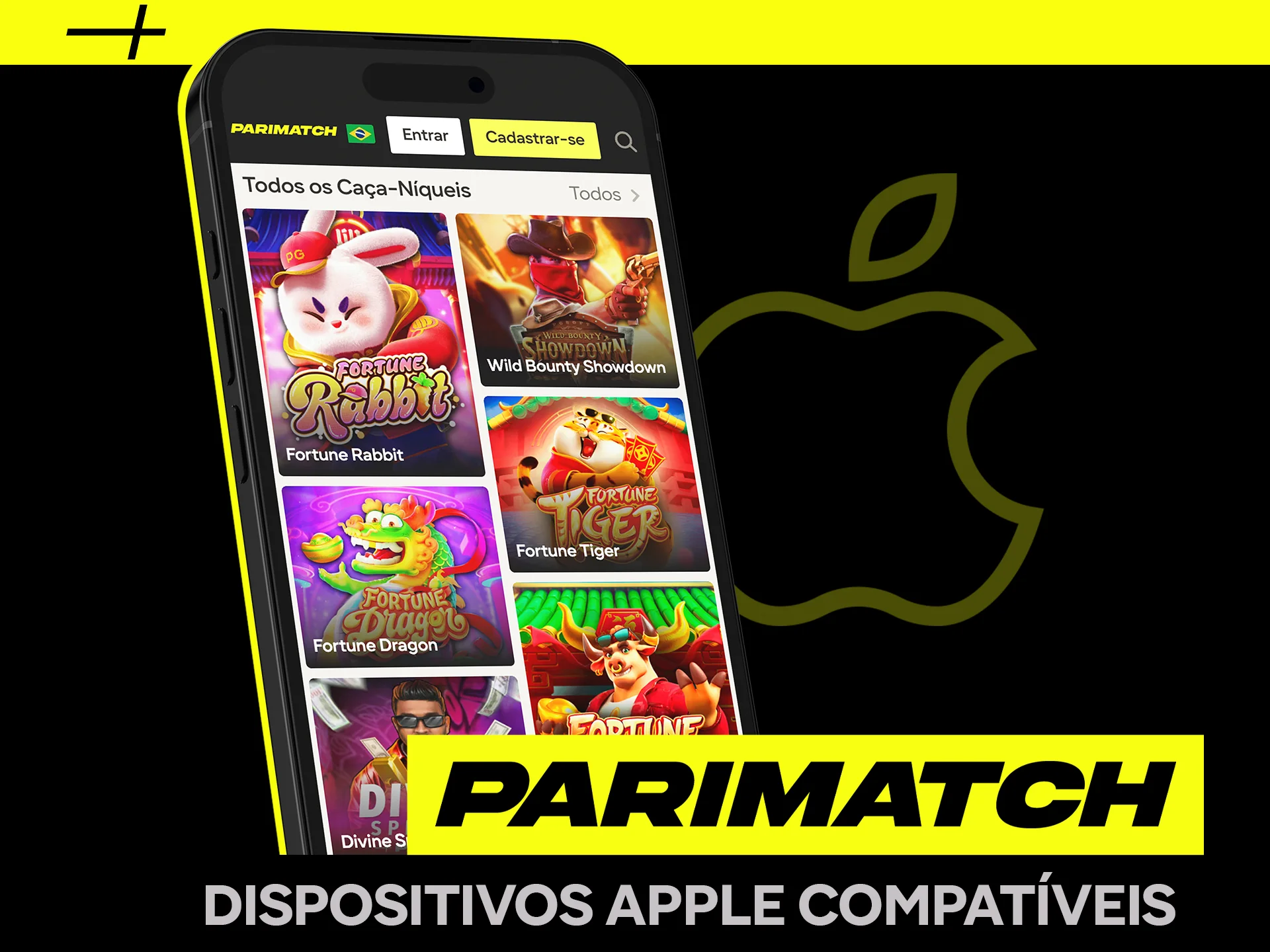 Aposte e ganhe com o aplicativo Parimatch iOS.