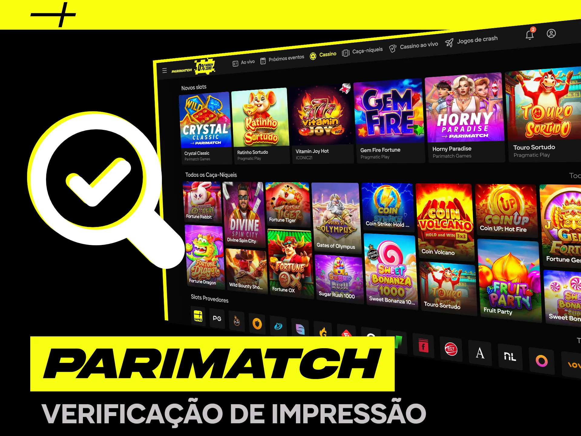 Parimatch é uma empresa de apostas verificada.