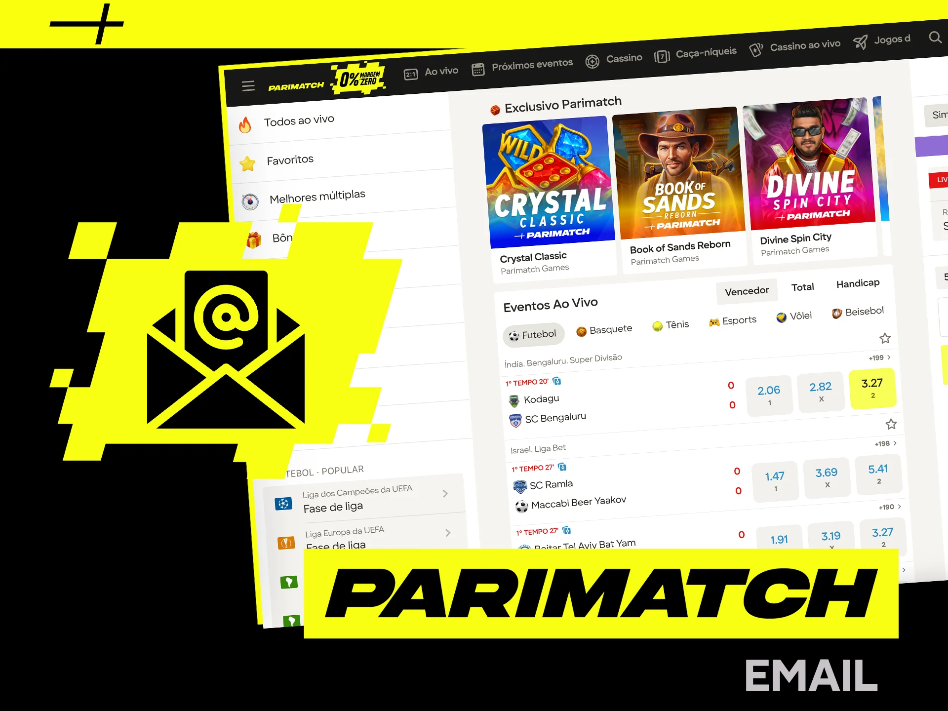 Envie sua pergunta em nosso e-mail.