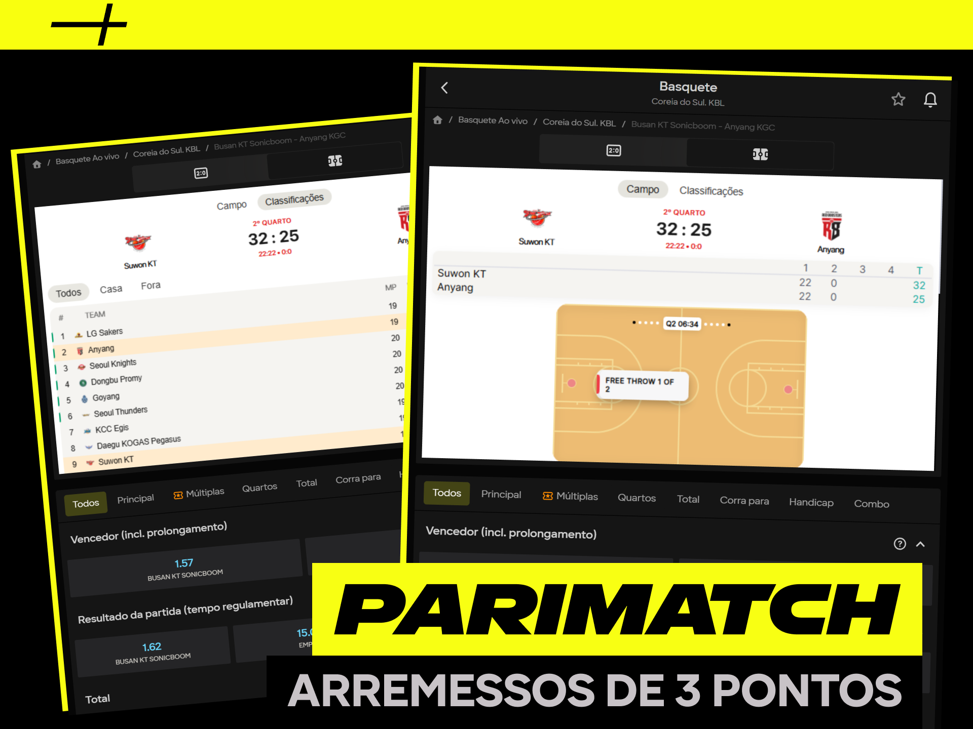 Acompanhe as partidas de basquete para apostar com mais eficiência na Parimatch.