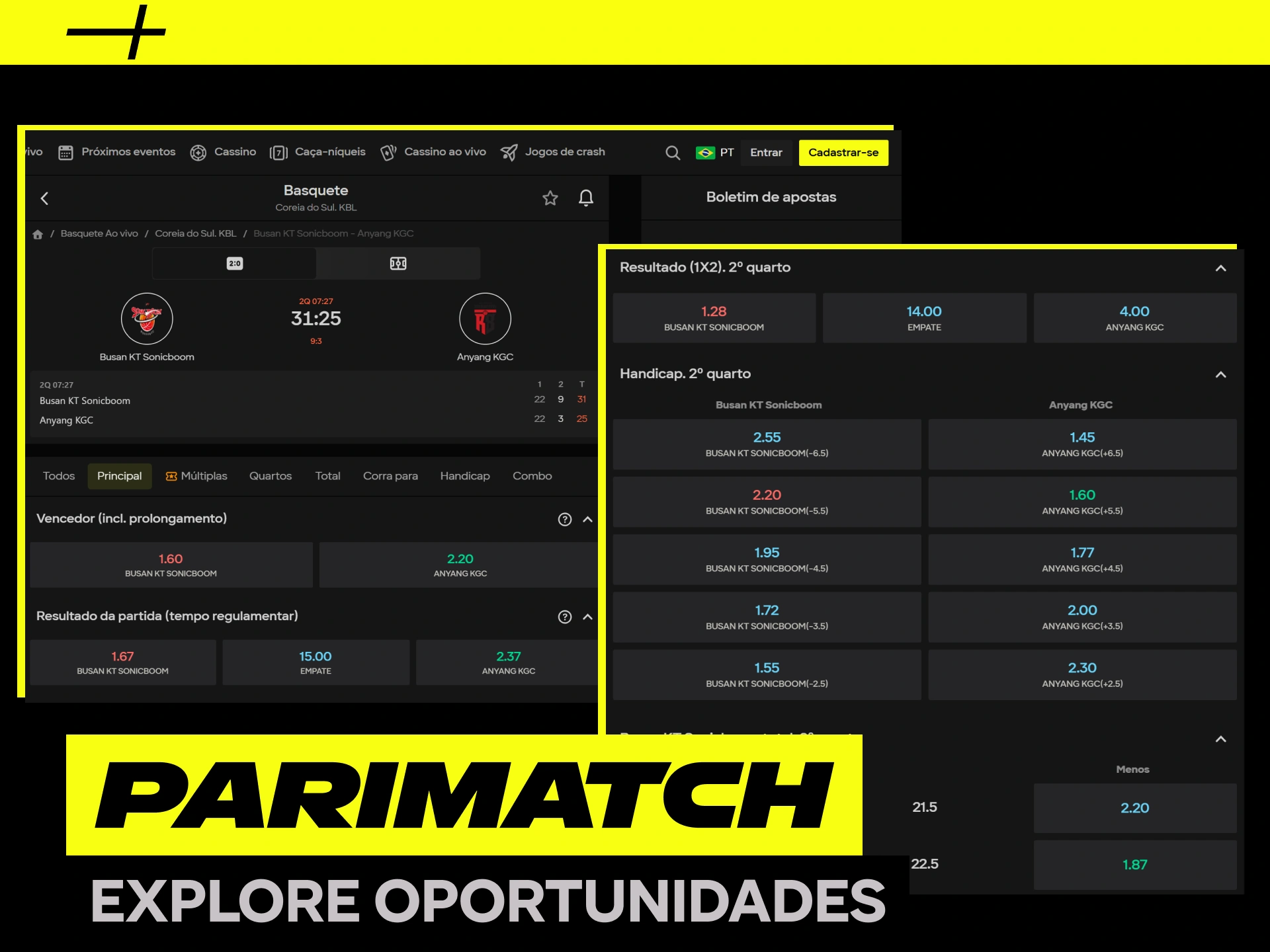 Reaja rapidamente aos jogos de basquete ao vivo na Parimatch.