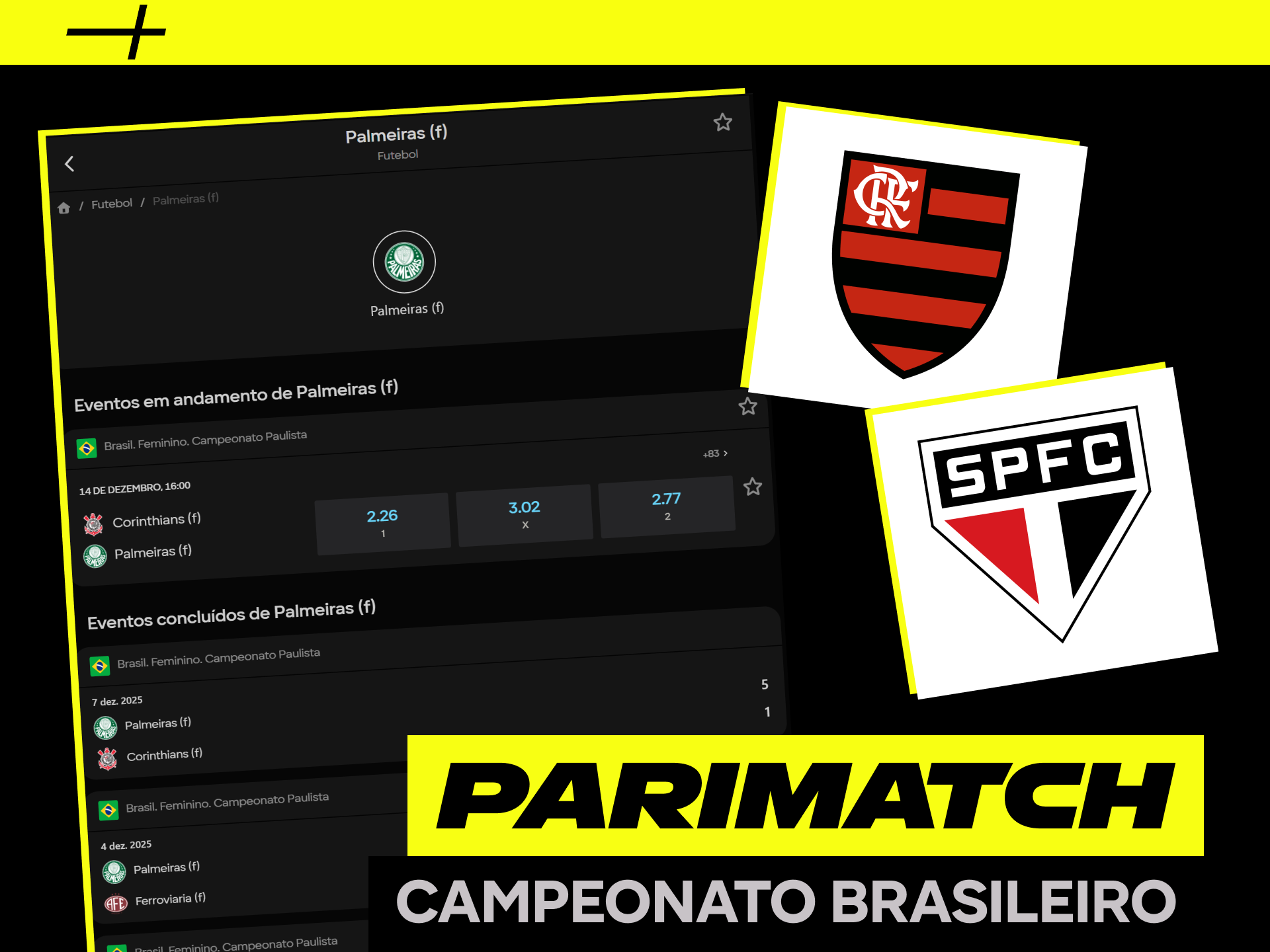 Leia sobre os times de futebol brasileiros nos quais você pode apostar na Parimatch.