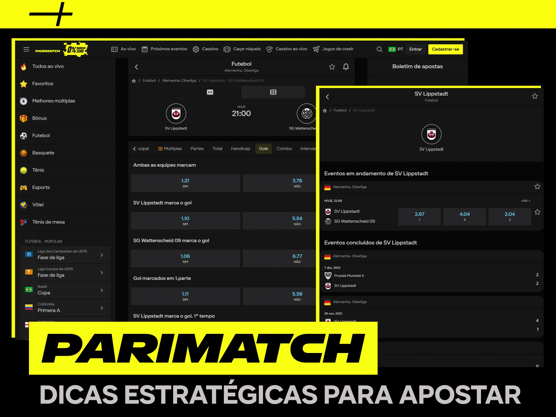 Siga estas dicas para fazer melhores apostas de futebol na Parimatch.