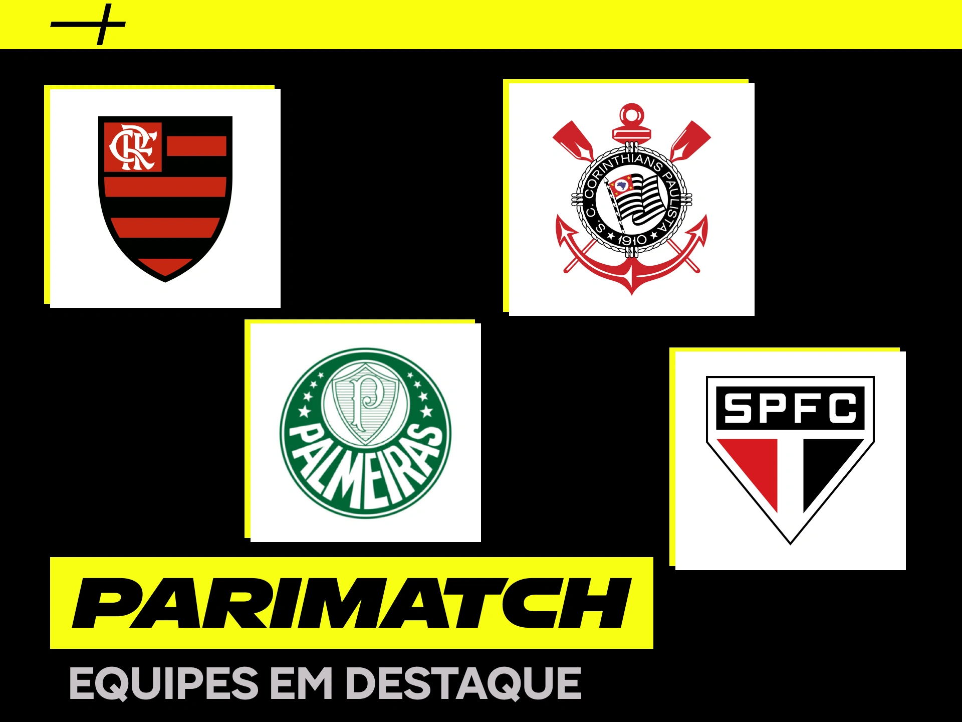 Acompanhe os times de futebol brasileiros na Parimatch.