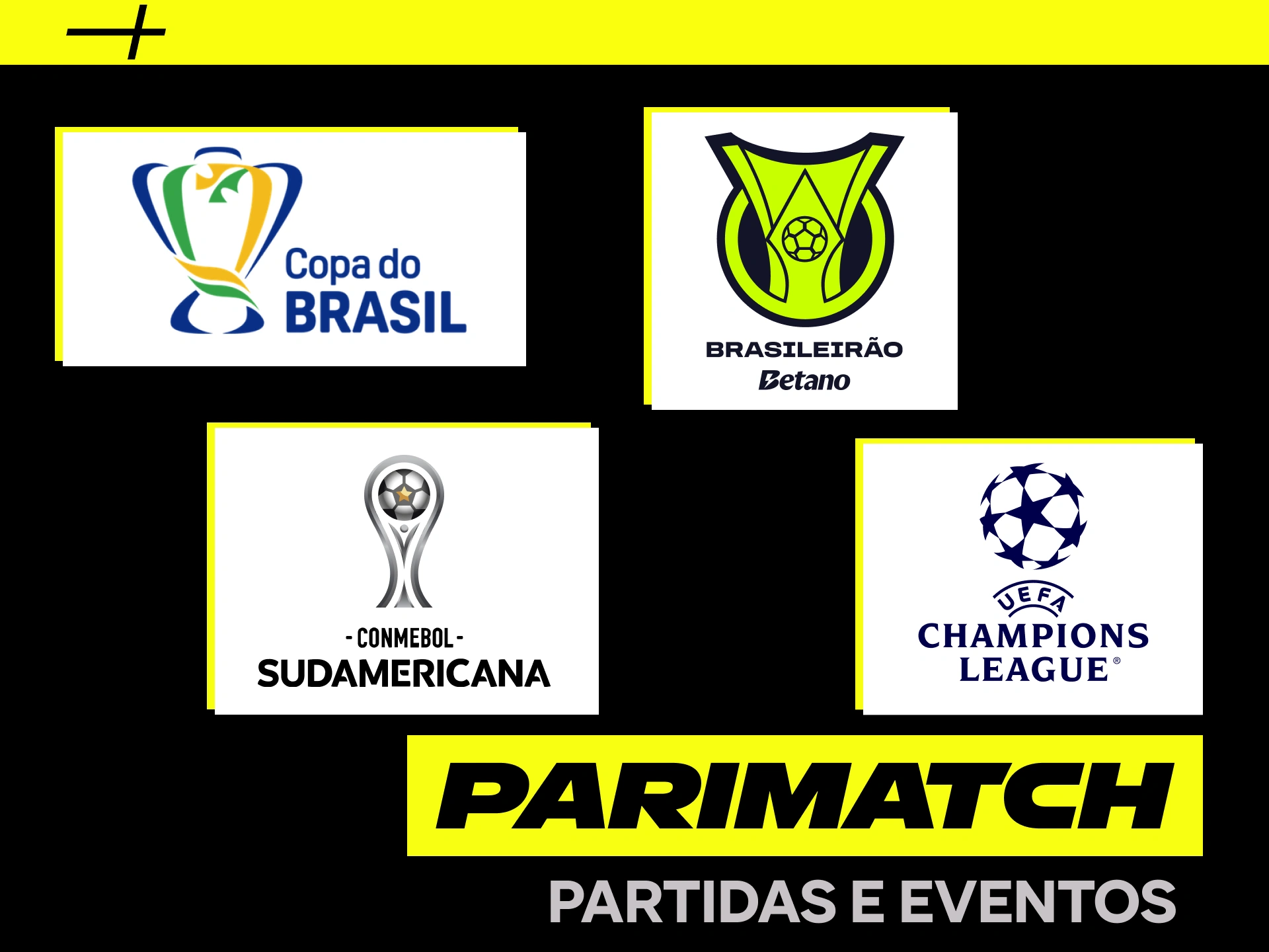Acompanhe os torneios de futebol mais populares com outros apostadores na Parimatch.