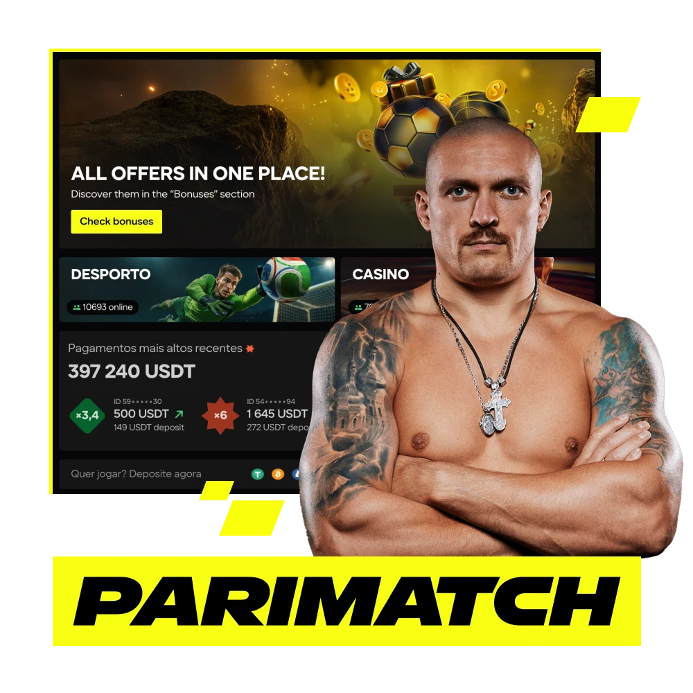 Aposte com Parimatch e tenha alegria.