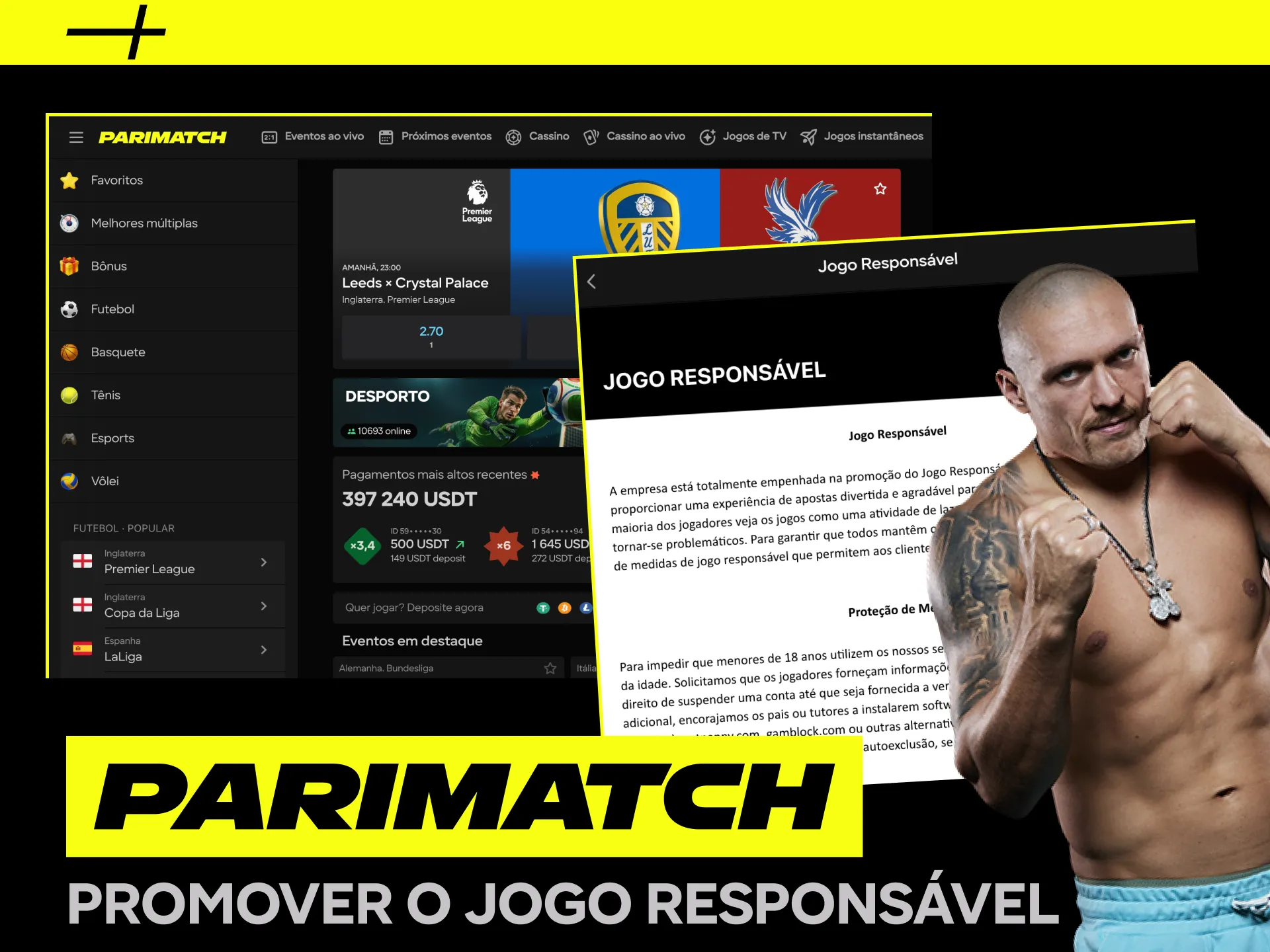 Conheça o embaixador do casino online Parimatch.